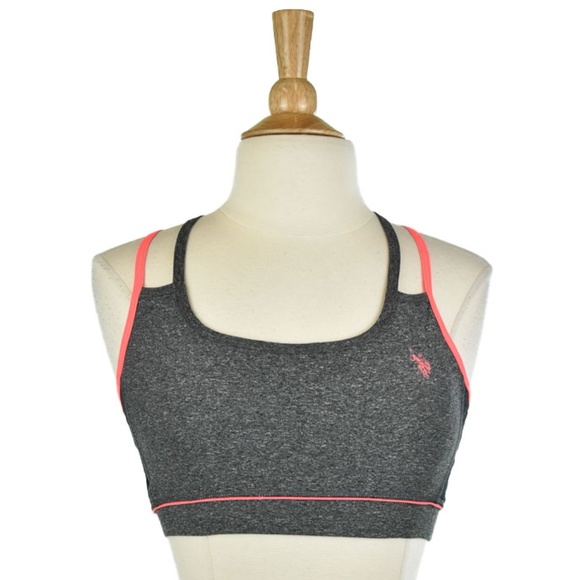 us polo assn sports bra